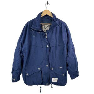 Maier Sport made in Germany Gortex outdoor jacket navy‎ hiking camping sz XL